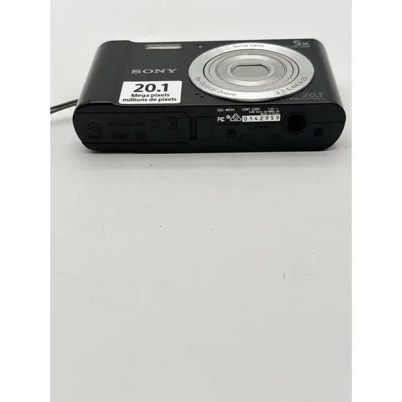Sony Digital Camera Cybershot DSC-W800 20.1MP Tested Works. No Charger VG Cond